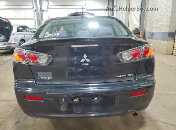 JA32U2FU1HU005407 2017 MITSUBISHI LANCER Черный Вид сзади