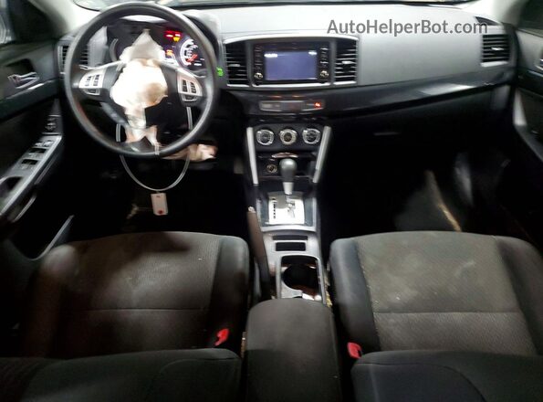 JA32U2FU1HU005407 2017 MITSUBISHI LANCER Черный Вид панели приборов