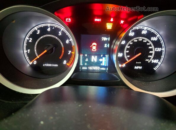 JA32U2FU1HU005407 2017 MITSUBISHI LANCER Черный Вид щитка приборов