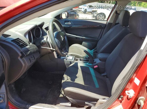 JA32U2FU2GU001400 2016 MITSUBISHI LANCER Red Front interior view
