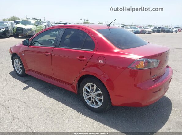 JA32U2FU2GU008685 2016 MITSUBISHI LANCER Red Tył lewy