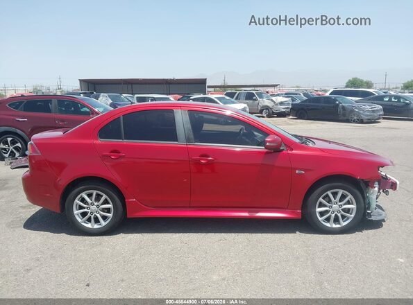 JA32U2FU2GU008685 2016 MITSUBISHI LANCER Red Widok wnętrza 360 stopni