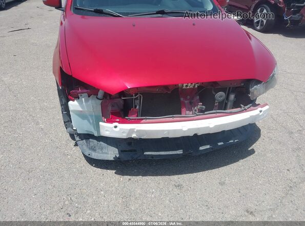 JA32U2FU2GU008685 2016 MITSUBISHI LANCER Red Widok z przodu