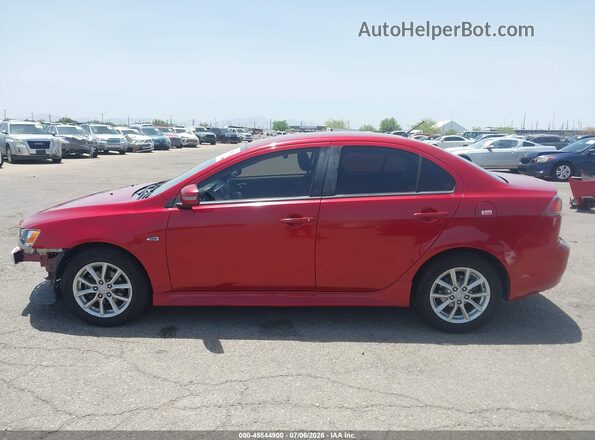JA32U2FU2GU008685 2016 MITSUBISHI LANCER Red 