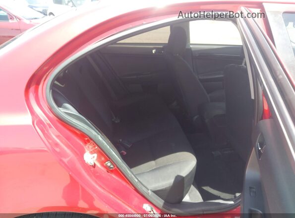 JA32U2FU2GU008685 2016 MITSUBISHI LANCER Red Widok naklejki z numerem VIN