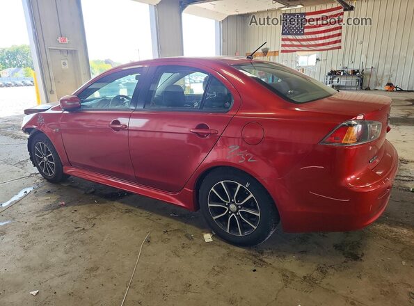 JA32U2FU2HU002337 2017 MITSUBISHI LANCER Red Trasero izquierdo