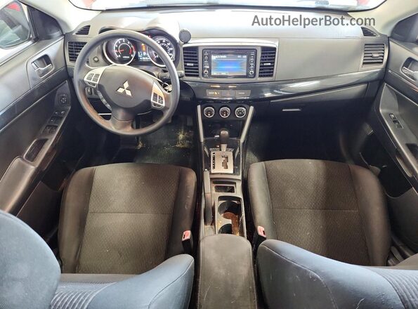 JA32U2FU2HU002337 2017 MITSUBISHI LANCER Red Vista del salpicadero