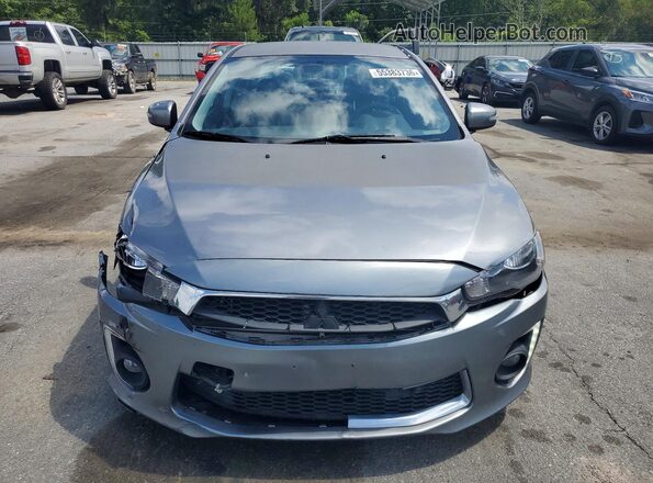 JA32U2FU2HU006047 2017 MITSUBISHI LANCER Gray Widok z przodu