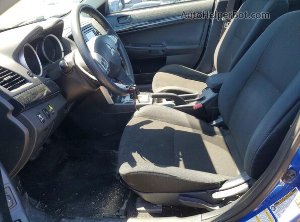 JA32U2FU2HU603523 2017 MITSUBISHI LANCER Синий Вид салона спереди