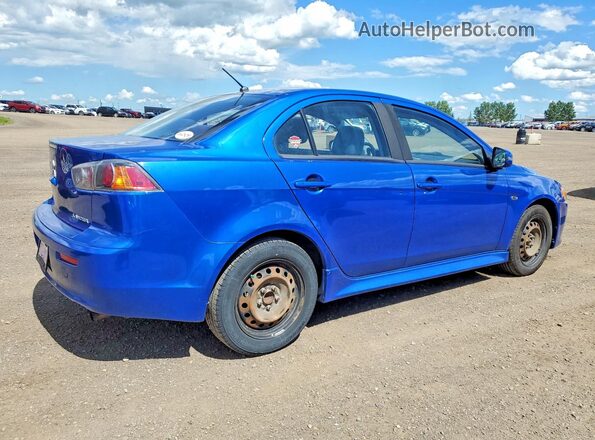 JA32U2FU2HU603523 2017 MITSUBISHI LANCER Синий Задняя правая четверть
