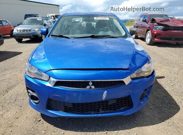 JA32U2FU2HU603523 2017 MITSUBISHI LANCER Синий Вид спереди