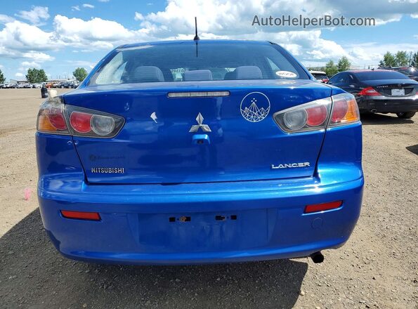 JA32U2FU2HU603523 2017 MITSUBISHI LANCER Синий Вид сзади