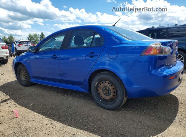 JA32U2FU2HU603523 2017 MITSUBISHI LANCER Синий Задняя левая четверть