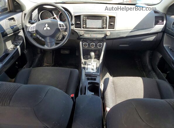 JA32U2FU2HU603523 2017 MITSUBISHI LANCER Синий Вид панели приборов