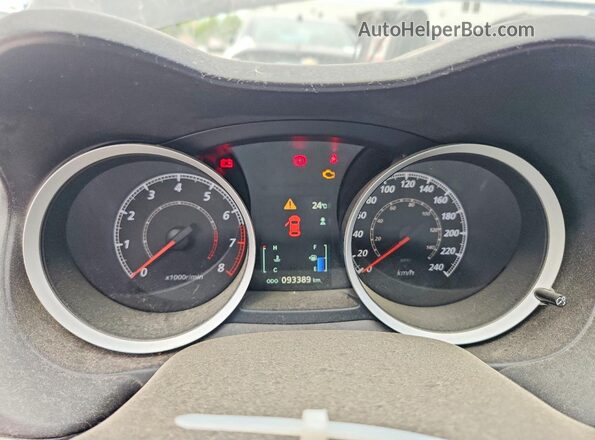 JA32U2FU3HU602865 2017 MITSUBISHI LANCER Black ხელსაწყოთა პანელის ხედი