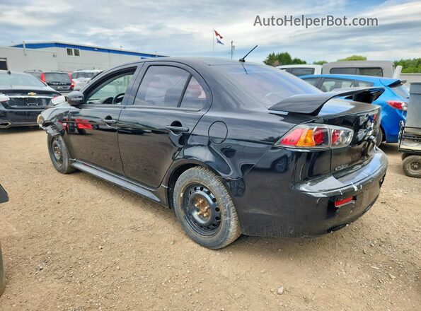 JA32U2FU3HU602865 2017 MITSUBISHI LANCER Black უკანა მარცხენა