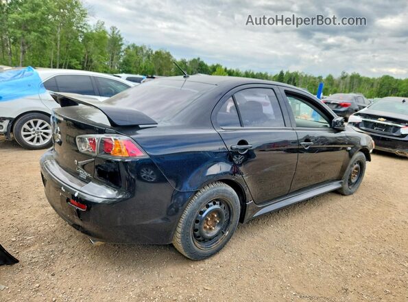 JA32U2FU3HU602865 2017 MITSUBISHI LANCER Black უკანა მარჯვენა