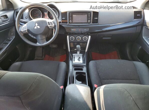 JA32U2FU3HU602946 2017 MITSUBISHI LANCER White Widok deski rozdzielczej