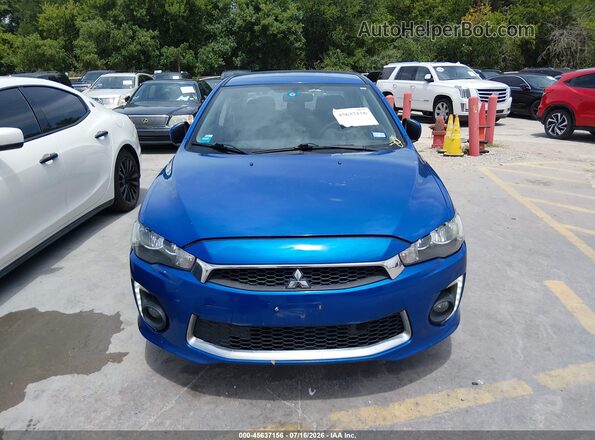 JA32U2FU4GU001754 2016 MITSUBISHI LANCER Blue ხელსაწყოთა პანელის ხედი