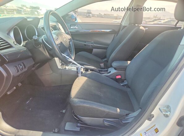 JA32U2FU4GU007182 2016 MITSUBISHI LANCER White წინა სალონის ხედი