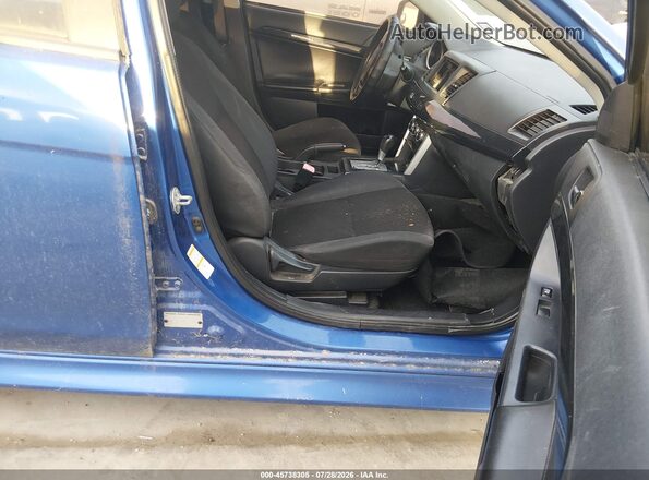 JA32U2FU4HU002047 2017 MITSUBISHI LANCER Синий Вид салона спереди