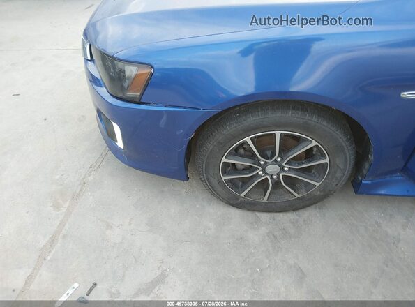 JA32U2FU4HU002047 2017 MITSUBISHI LANCER Синий Панорамный вид салона 360°