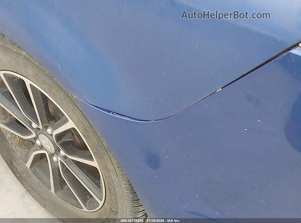 JA32U2FU4HU002047 2017 MITSUBISHI LANCER Синий Вид задней части салона