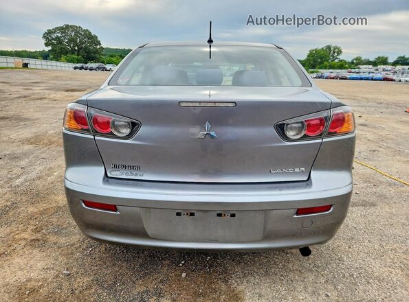 JA32U2FU5GU001259 2016 MITSUBISHI LANCER Gray Rear view
