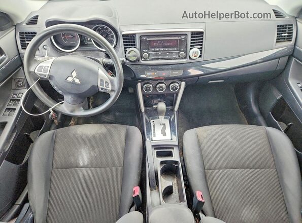 JA32U2FU5GU001259 2016 MITSUBISHI LANCER Gray Dashboard view