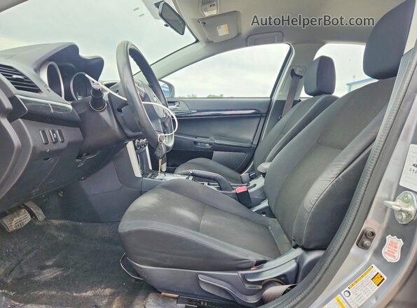 JA32U2FU5GU001259 2016 MITSUBISHI LANCER Gray Front interior view