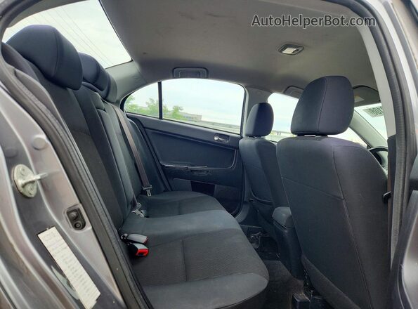 JA32U2FU5GU001259 2016 MITSUBISHI LANCER Gray Rear seats view
