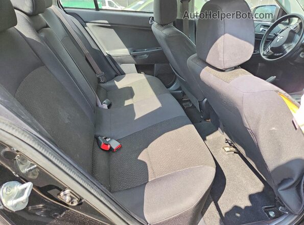 JA32U2FU5HU001893 2017 MITSUBISHI LANCER Черный Вид задних сидений