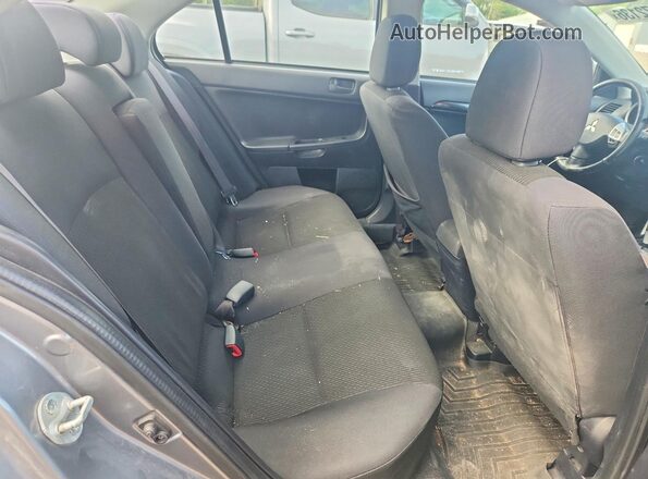 JA32U2FU5HU605413 2017 MITSUBISHI LANCER Gray უკანა სავარძლების ხედი