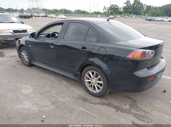 JA32U2FU6GU000511 2016 MITSUBISHI LANCER Черный Задняя левая четверть