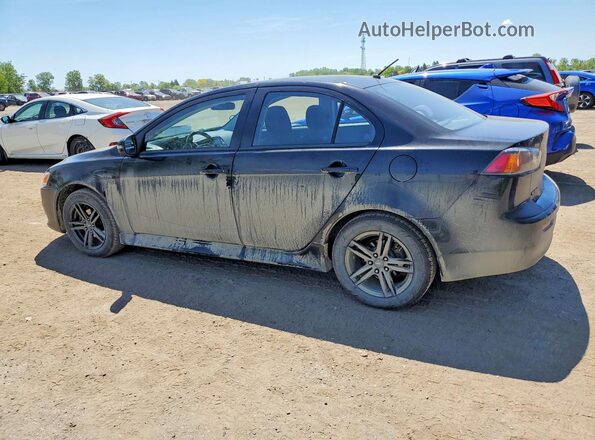 JA32U2FU6GU600347 2016 MITSUBISHI LANCER Black Задня ліва чверть
