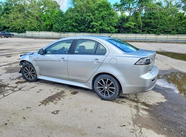 JA32U2FU6HU004687 2017 MITSUBISHI LANCER Silver Հետևի ձախ