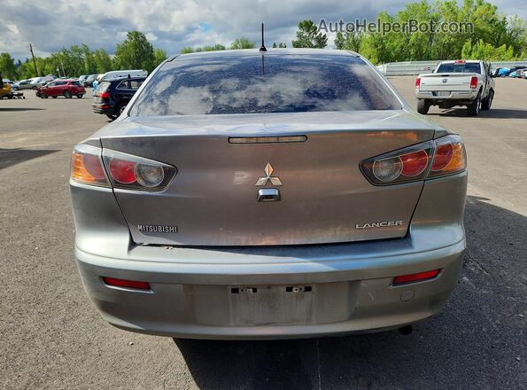 JA32U2FU6HU005127 2017 MITSUBISHI LANCER Gray Rear view