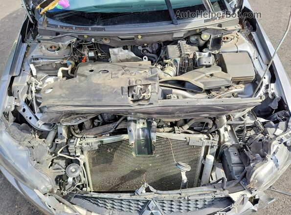 JA32U2FU6HU005127 2017 MITSUBISHI LANCER Gray Rear interior view