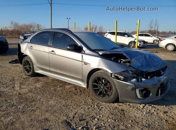 JA32U2FU6HU011185 2017 MITSUBISHI LANCER Silver Առջևի աջ