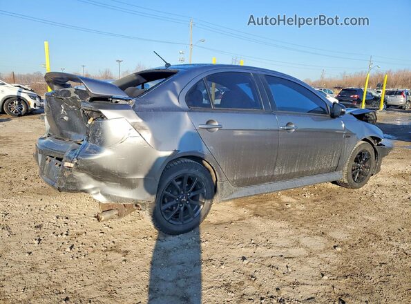 JA32U2FU6HU011185 2017 MITSUBISHI LANCER Silver Հետևի աջ