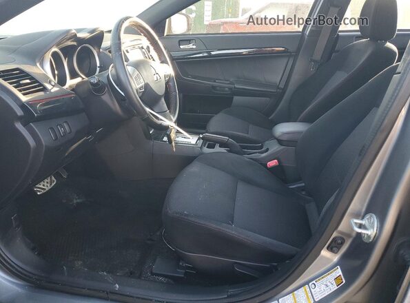 JA32U2FU6HU011185 2017 MITSUBISHI LANCER Silver Սալոնի դիմացի տեսք