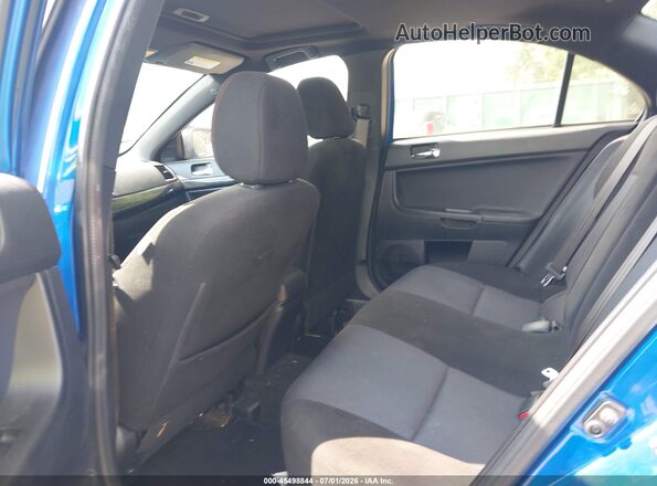 JA32U2FU6HU013017 2017 MITSUBISHI LANCER Blue Вид наклейки з VIN-кодом