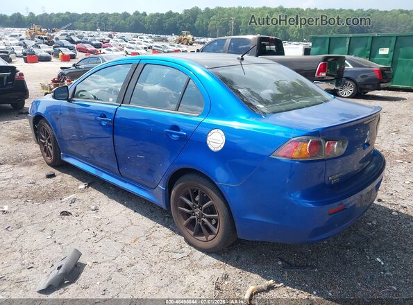 JA32U2FU6HU013017 2017 MITSUBISHI LANCER Blue Задня ліва чверть
