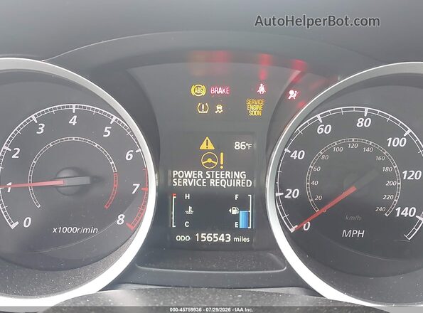JA32U2FU8GU007038 2016 MITSUBISHI LANCER Red Widok tylnych siedzeń