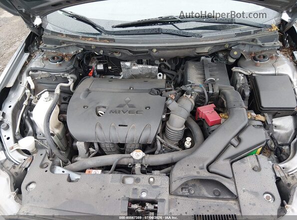 JA32U2FU8GU007217 2016 MITSUBISHI LANCER Silver Vista trasera