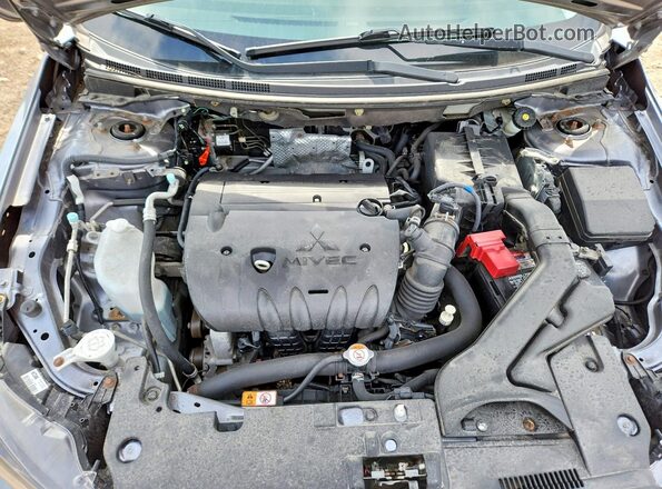 JA32U2FU8HU003587 2017 MITSUBISHI LANCER Gray Vista interior trasera