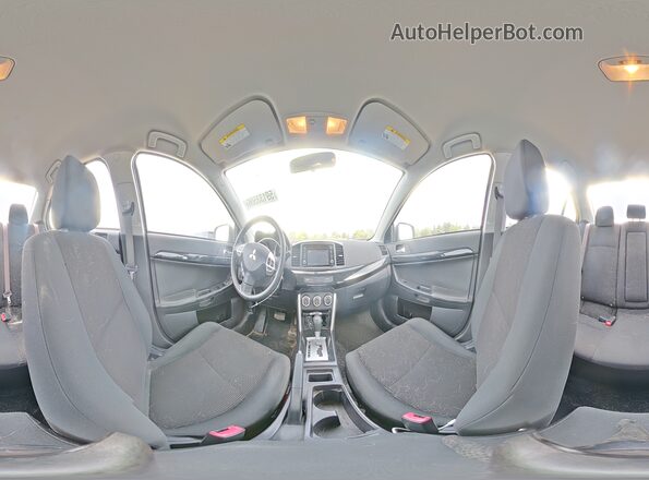 JA32U2FU8HU003587 2017 MITSUBISHI LANCER Gray Vista interior de 360 grados