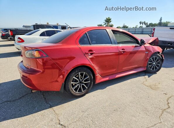 JA32U2FU9HU009138 2017 MITSUBISHI LANCER Burgundy Tył prawy