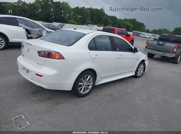 JA32U2FUXGU007381 2016 MITSUBISHI LANCER Белый Задняя правая четверть