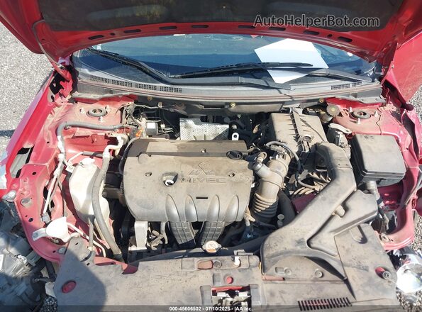 JA32U2FUXGU007820 2016 MITSUBISHI LANCER Red Հետևի տեսք